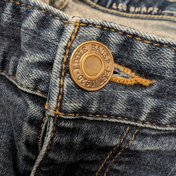 Eddie Bauer Slightly Curvy Straight Leg Jeans - Picture 10 of 10